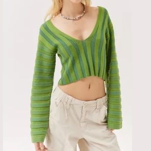 NWT BDG mavis ribbed cropped sweater